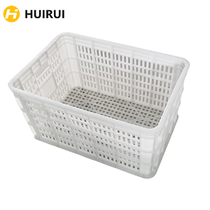 Plastic transport crate